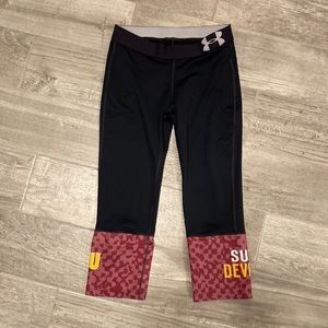 Under Armour YXL ASU Sun Devils crops